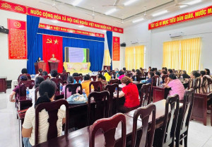 HỘI LHPN PHƯỜNG PHƯỚC LONG TẬP HUẤN KỸ NĂNG HỖ TRỢ PHÁP LÝ VÀ TÂM LÝ CHO CÁN BỘ CHI, TỔ HỘI