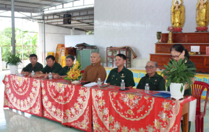 HỘI CỰU CHIẾN BINH PHƯỜNG TRẢNG BOM PHỐI HỢP CHÙA TỪ QUANG TRAO QUÀ CHO HỘI VIÊN CÓ HOÀN CẢNH KHÓ KHĂN