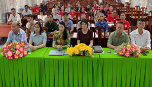 Phường Trảng Bom tham dự hội nghị trực tuyến tổng kết chương trình phối hợp bảo vệ môi trường, ứng phó với biến đổi khí hậu