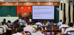 Hội nghị tuyên truyền, phổ biến pháp luật về tiếp công dân, giải quyết khiếu nại, tố cáo và phòng, chống tham nhũng