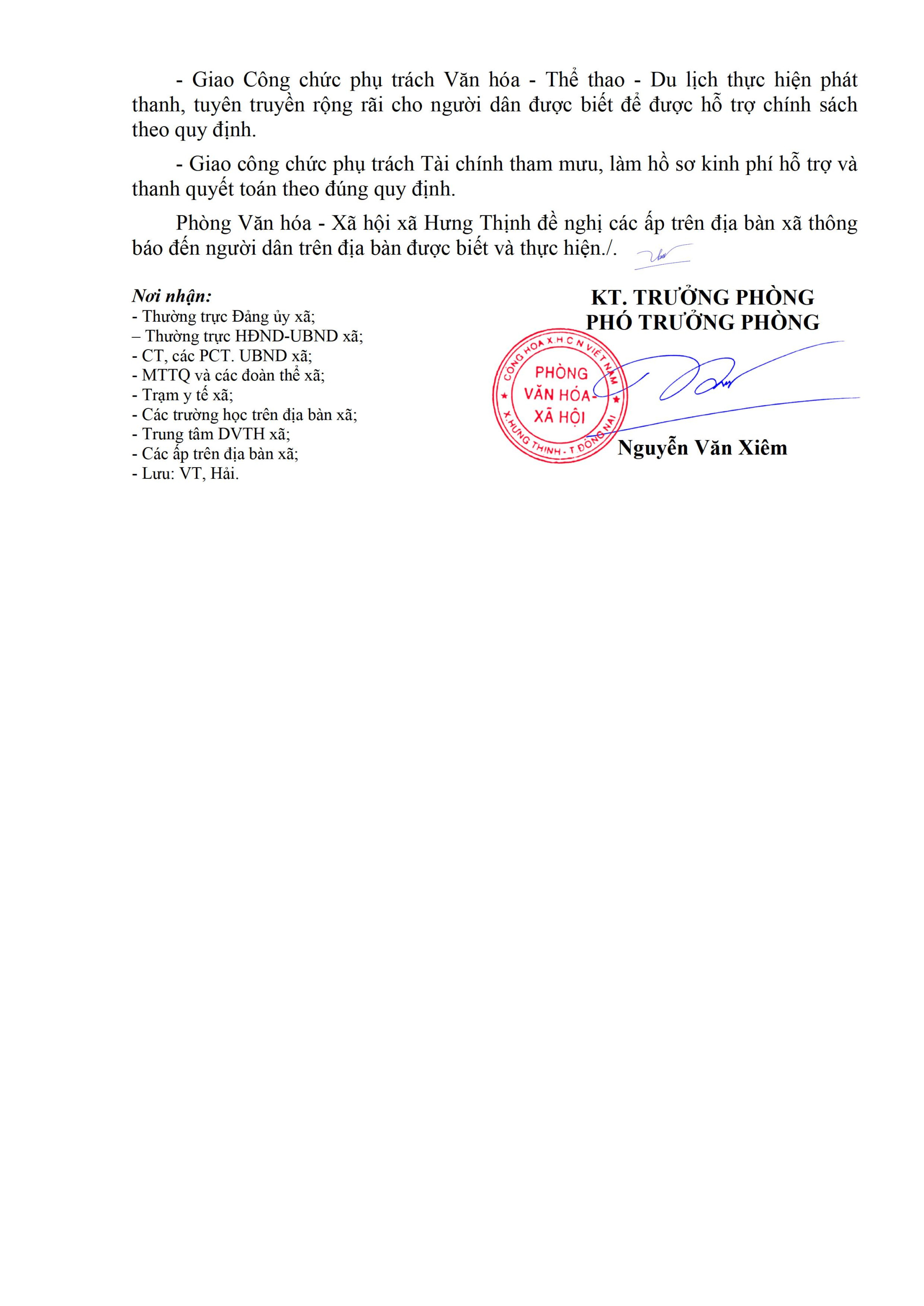 TB Về việc tiếp nhận hồ sơ hỗ trợ chính sách khuyến khích duy trì vững chắc 0002