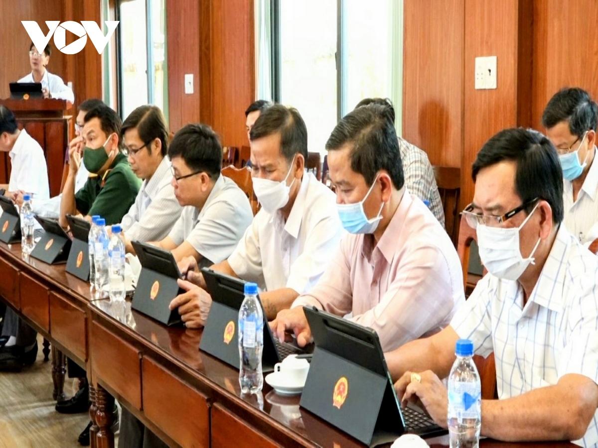 Mô hình Phòng họp không giấy ở Quảng Ngãi