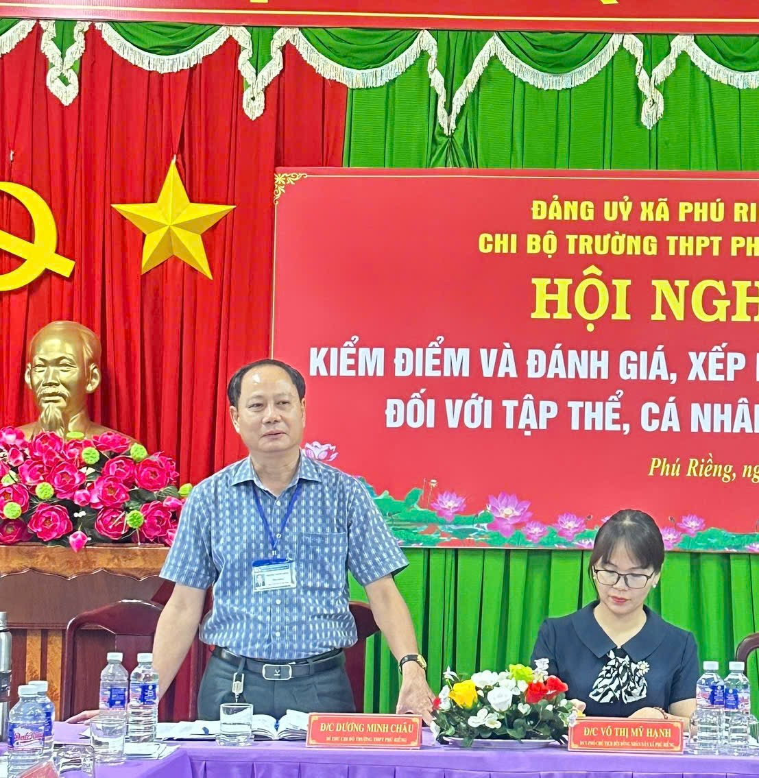 Báo cáo sinh hoạt chi bộ