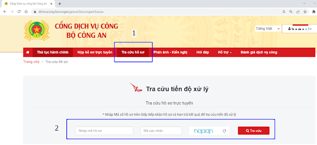 Tra cứu hồ sơ nhanh