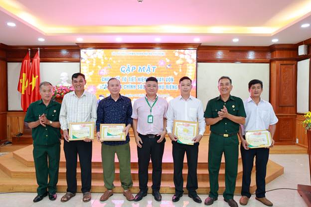 Toàn cảnh buổi gặp mặt các Tổ tiết kiệm và vay vốn