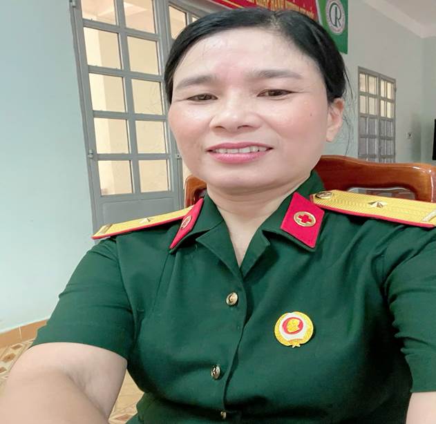 Hình ảnh chân dung đồng chí Vũ Thị Hồng Vân