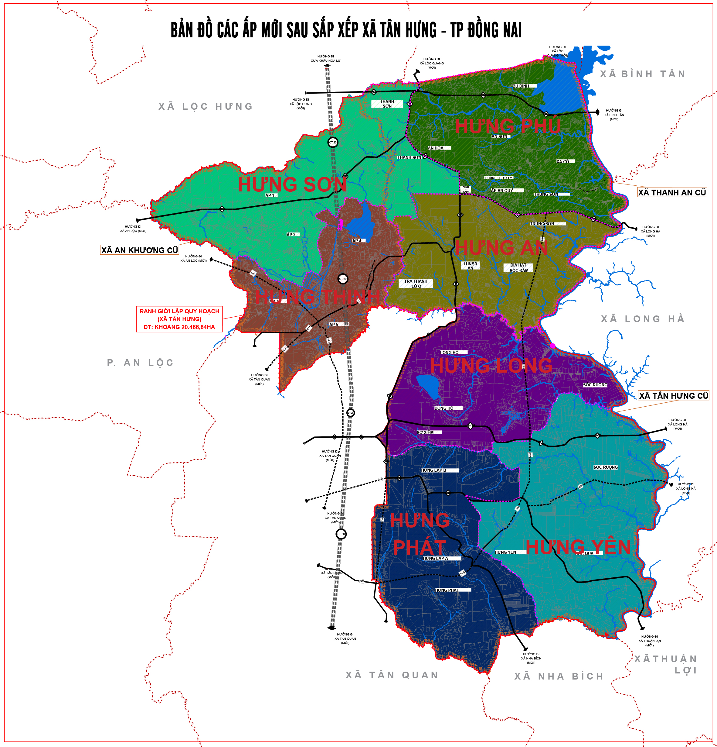 'A map of different colored areas
Description automatically generated'