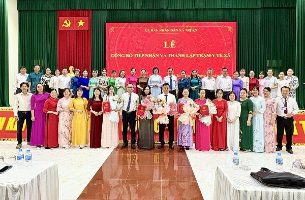 01 01 2026 Trị An công bố Quyết định thành lập Trạm Y tế xã