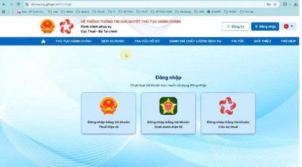 22 12 2025 Hướng dẫn các bước kê khai thuế cho thuê tài sản online trên Cổng dịch vụ công