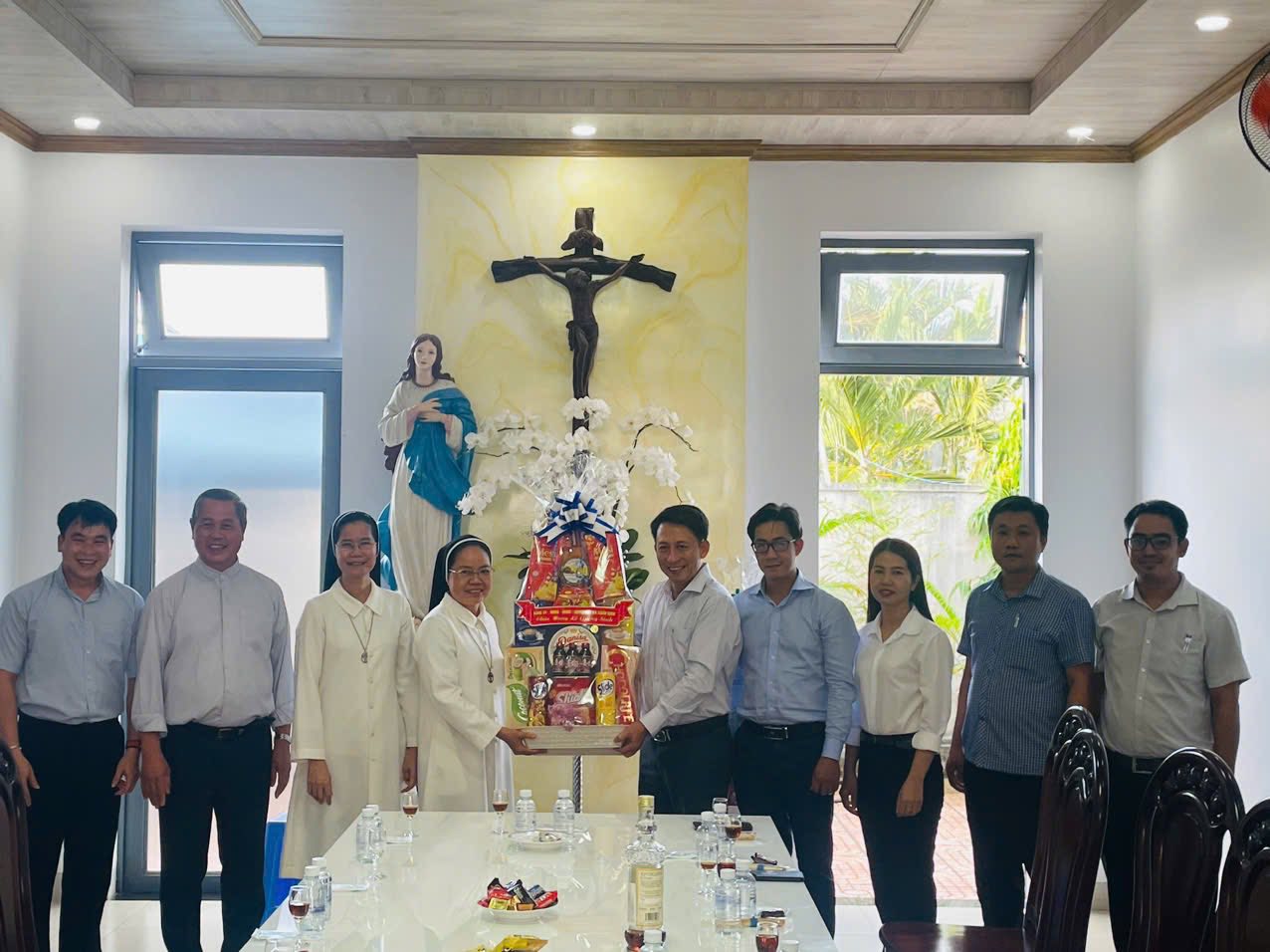 Thăm, chúc mừng các giáo xứ – hoạt động ý nghĩa dịp Giáng sinh