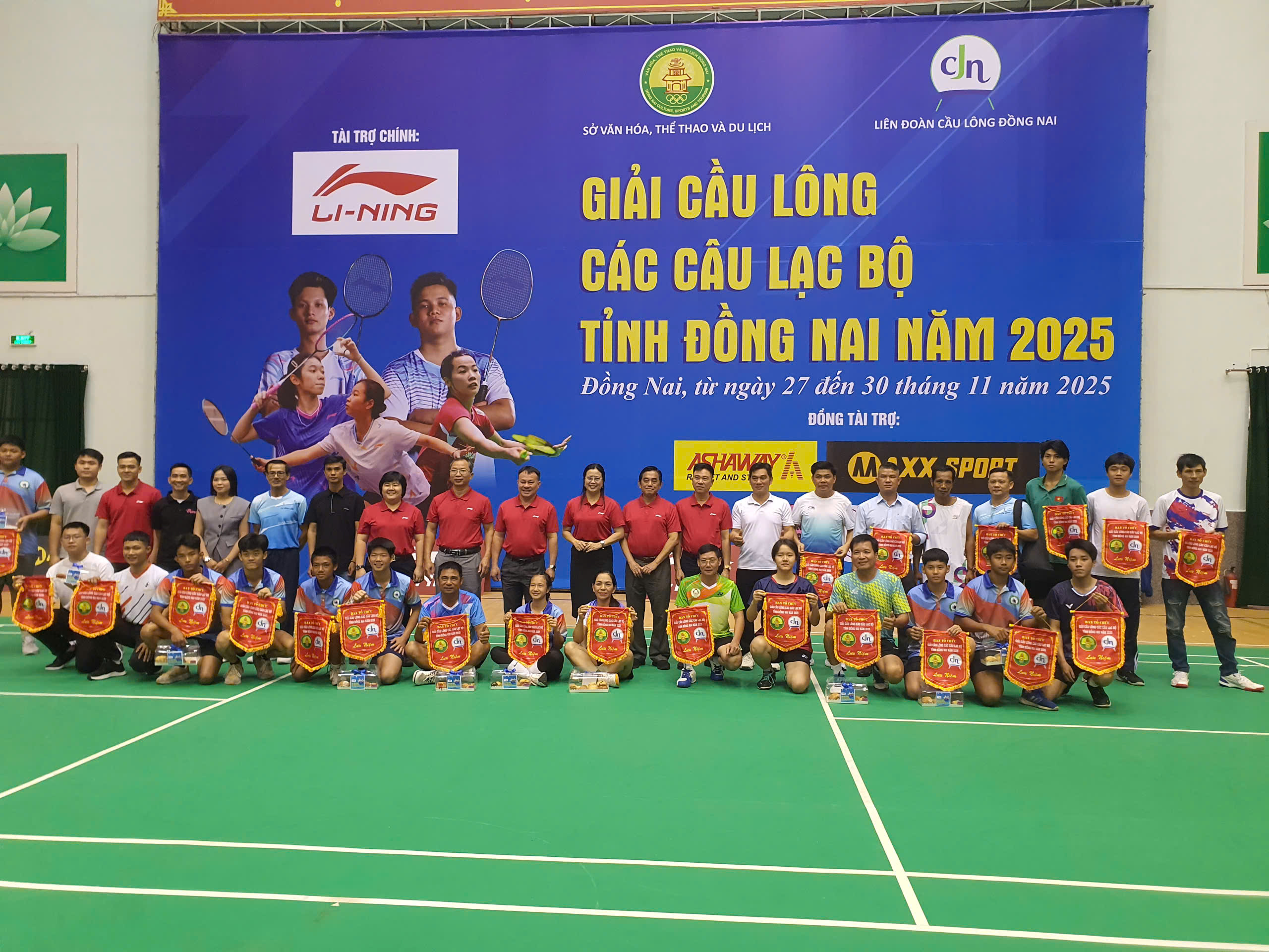 Giải cầu lông các câu lạc bộ tỉnh Đồng Nai năm 2025