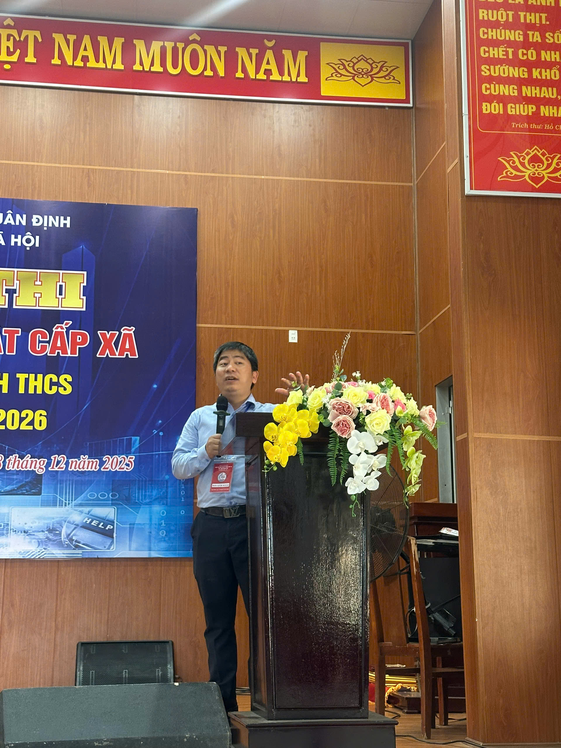 Lời phát biểu của đại diện ban giám khảo