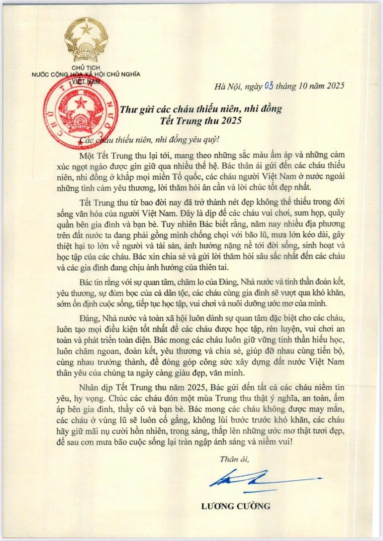 thu chuc mung trung thu