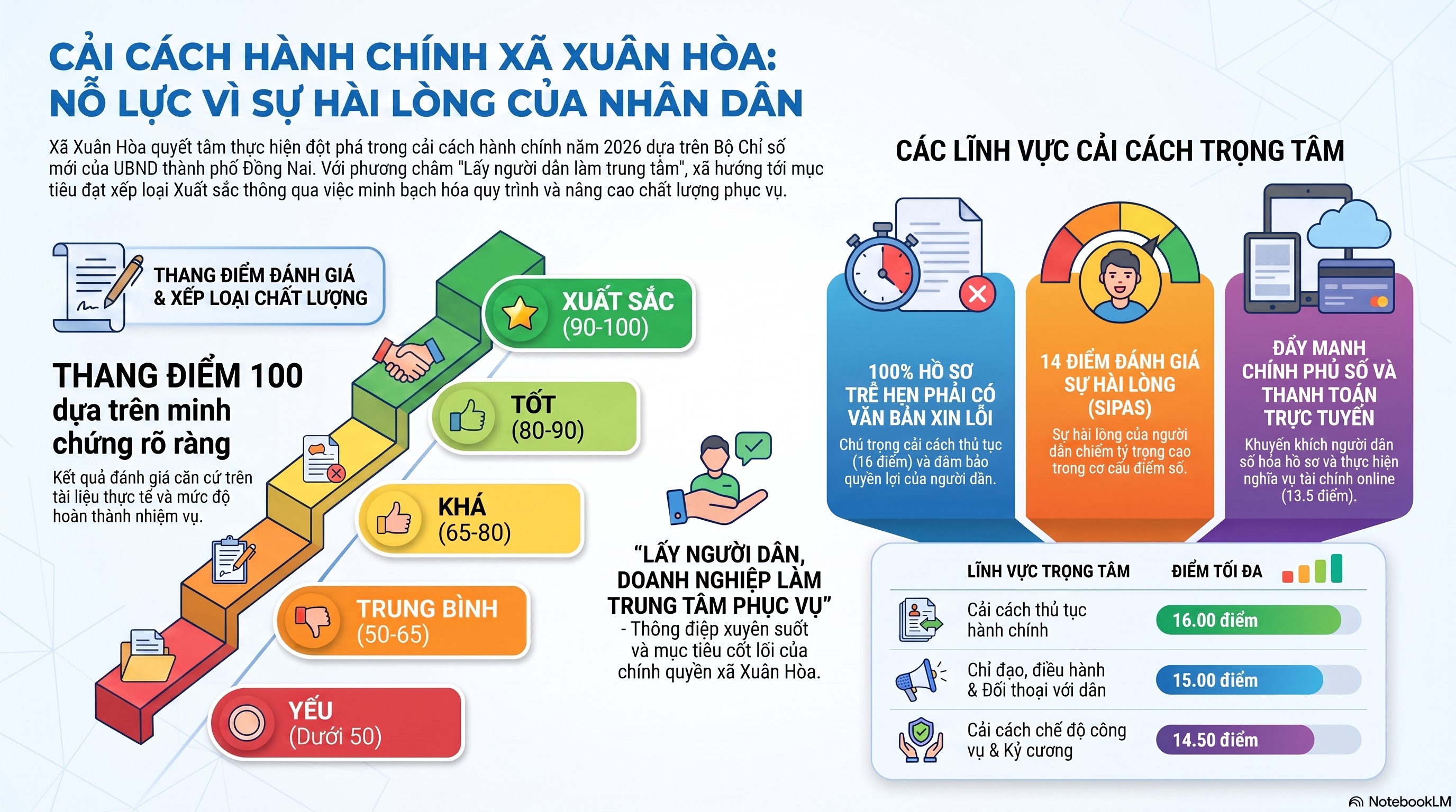 Cải cách hành chính Xuân Hòa