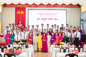 HỘI ĐỒNG NHÂN DÂN PHƯỜNG AN LỘC TỔ CHỨC KỲ HỌP THỨ 3 – KHÓA I, NHIỆM KỲ 2021-2026