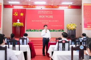 HỘI NGHỊ BAN CHẤP HÀNH ĐẢNG BỘ PHƯỜNG AN LỘC LẦN THỨ I NĂM 2025