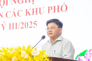 PHƯỜNG AN LỘC TỔ CHỨC HỘI NGHỊ GIAO BAN CÁC KHU PHỐ QUÝ III/2025