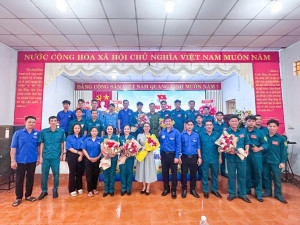 CHI ĐOÀN QUÂN SỰ PHƯỜNG AN LỘC TỔ CHỨC ĐẠI HỘI LẦN THỨ I, NHIỆM KỲ 2025 – 2027
