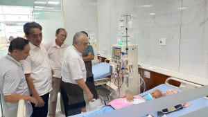 BÍ THƯ ĐẢNG UỶ, CHỦ TỊCH HĐND PHƯỜNG AN LỘC ĐỖ MINH TRUNG DỰ LỄ KHAI TRƯƠNG TRIỂN KHAI KỸ THUẬT CHẠY THẬN NHÂN TẠO