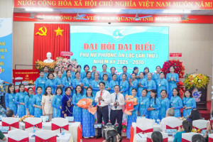 ĐẠI HỘI ĐẠI BIỂU PHỤ NỮ PHƯỜNG AN LỘC LẦN THỨ I, NHIỆM KỲ 2025 - 2030 THÀNH CÔNG TỐT ĐẸP