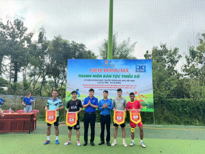 KHAI MẠC GIẢI BÓNG ĐÁ THANH NIÊN DÂN TỘC THIỂU SỐ PHƯỜNG AN LỘC NĂM 2025