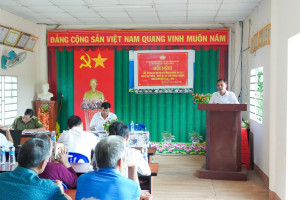 HỘI NGHỊ TIẾP XÚC CỬ TRI KHU PHỐ PHỐ LỐ: LẮNG NGHE, TIẾP NHẬN VÀ GẮN KẾT CHÍNH QUYỀN VỚI NHÂN DÂN