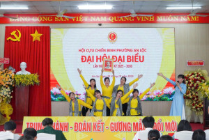 ĐẠI HỘI ĐẠI BIỂU HỘI CỰU CHIẾN BINH PHƯỜNG AN LỘC LẦN THỨ I, NHIỆM KỲ 2025 – 2030 THÀNH CÔNG TỐT ĐẸP
