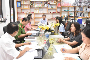 KIỂM TRA THỰC HIỆN NHIỆM VỤ ĐẦU NĂM HỌC ĐỐI VỚI TRƯỜNG MẦM NON KHAI TÂM