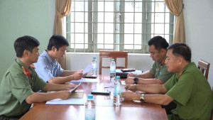 CÔNG AN TỈNH ĐỒNG NAI KIỂM TRA CÔNG TÁC TẠO NGUỒN TUYỂN CÔNG DÂN THỰC HIỆN NGHĨA VỤ CÔNG AN NHÂN DÂN TRÊN ĐỊA BÀN PHƯỜNG AN LỘC