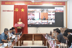 PHƯỜNG AN LỘC THAM DỰ HỘI NGHỊ TRỰC TUYẾN TOÀN QUỐC TẬP HUẤN CÔNG TÁC KHOA GIÁO NĂM 2025