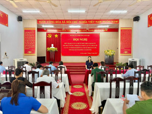 ĐẢNG UỶ PHƯỜNG AN LỘC TỔ CHỨC HỘI NGHỊ KHẢO SÁT DƯ LUẬN XÃ HỘI TRỰC TIẾP NĂM 2025