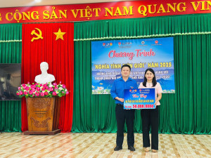 CHƯƠNG TRÌNH “NGHĨA TÌNH BIÊN GIỚI” HƯỞNG ỨNG ĐỀ ÁN “TUỔI TRẺ VIỆT NAM ĐỒNG HÀNH VỚI THANH THIẾU NHI VÙNG BIÊN GIỚI” GIAI ĐOẠN 2025 – 2030