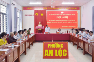 HỘI NGHỊ HƯỚNG DẪN QUY TRÌNH GIỚI THIỆU NGƯỜI ỨNG CỬ ĐẠI BIỂU HĐND PHƯỜNG NHIỆM KỲ 2026–2031