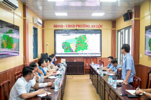 PHƯỜNG AN LỘC HỌP TRIỂN KHAI QUY HOẠCH CHUNG ĐÔ THỊ