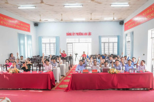 Phường An Lộc - tổ chức Hội nghị lấy ý kiến cử tri nơi công tác đối với người được giới thiệu ứng cử đại biểu HĐND tỉnh và đại biểu HĐND phường nhiệm kỳ 2026 - 2031