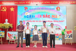 NGÀY HỘI SẮC MÀU – “THIẾU NHI AN LỘC MỪNG ĐẢNG, MỪNG XUÂN”
