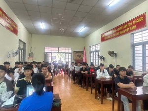 TỔ CHỨC LỚP CẢM TÌNH ĐOÀN CHO THANH NIÊN SẴN SÀNG NHẬP NGŨ NĂM 2026