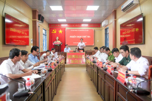 ỦY BAN BẦU CỬ PHƯỜNG AN LỘC TỔ CHỨC PHIÊN HỌP THỨ 3 BẦU CỬ ĐẠI BIỂU HĐND PHƯỜNG AN LỘC KHÓA II, NHIỆM KỲ 2026 - 2031