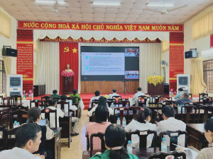 PHƯỜNG AN LỘC DỰ HỌP TRỰC TUYẾN TRIỂN KHAI CÁC CHỈ TIÊU, NHIỆM VỤ CHUYỂN ĐỔI SỐ NĂM 2026