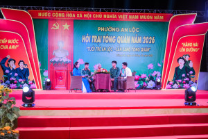 ĐÊM HỘI TÒNG QUÂN PHƯỜNG AN LỘC NĂM 2026 - LỬA NHIỆT HUYẾT TUỔI TRẺ