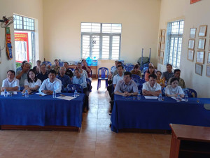 ỨNG CỬ VIÊN HĐND PHƯỜNG - ĐƠN VỊ BẦU CỬ SỐ 07 TIẾP TỤC TIẾP XÚC CỬ TRI KHU PHỐ THANH TUẤN, THANH HƯNG, CẦN LÊ