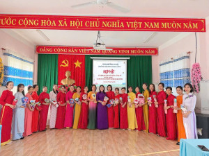 Trường Mầm non Thanh Lương họp mặt kỷ niệm 116 năm Ngày Quốc tế Phụ nữ 8/3 và 1986 năm Khởi nghĩa Hai Bà Trưng