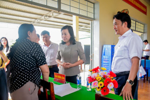 ĐOÀN CÔNG TÁC TỈNH ĐỒNG NAI KIỂM TRA CÔNG TÁC CHUẨN BỊ BẦU CỬ TẠI PHƯỜNG AN LỘC