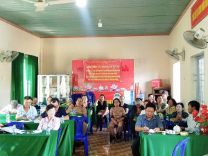 CHI HỘI CHỮ THẬP ĐỎ KHU PHỐ THANH TÂN TỔNG KẾT HOẠT ĐỘNG NĂM 2025