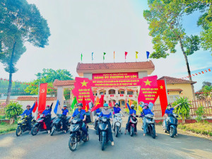 ĐOÀN PHƯỜNG AN LỘC TIẾP TỤC TỔ CHỨC TUYÊN TRUYỀN LƯU ĐỘNG VỀ BẦU CỬ