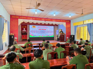 HỘI NGHỊ TRIỂN KHAI KẾ HOẠCH PHỐI HỢP PHÂN CÔNG, BỐ TRÍ LỰC LƯỢNG ĐẢM BẢO ANTT CÁC ĐIỂM BẦU CỬ ĐẠI BIỂU QUỐC HỘI KHOÁ XVI VÀ BẦU CỬ ĐẠI BIỂU HĐND CÁC CẤP NHIỆM KỲ 2026 – 2031 TRÊN ĐỊA BÀN PHƯỜNG AN LỘC.