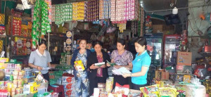 Hội LHPN phường An Lộc Kiểm tra hoạt động ủy thác cho vay vốn từ Ngân Hàng Chính sách xã hội