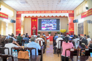 UBMTTQVN PHƯỜNG AN LỘC THAM DỰ HỘI NGHỊ TRỰC TUYẾN HỌC TẬP, QUÁN TRIỆT NGHỊ QUYẾT ĐẠI HỘI ĐẠI BIỂU TOÀN QUỐC LẦN THỨ XIV CỦA ĐẢNG