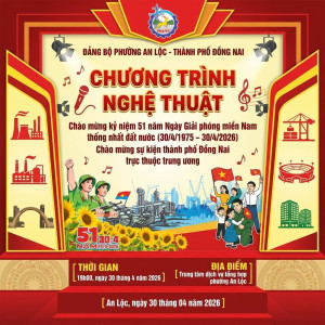 CHƯƠNG TRÌNH NGHỆ THUẬT ĐẶC BIỆT TƯNG BỪNG KỶ NIỆM 30/4 & CHÚC MỪNG ĐỒNG NAI LÊN THÀNH PHỐ TRỰC THUỘC TRUNG ƯƠNG!