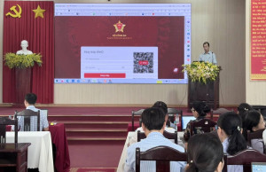 PHƯỜNG AN LỘC TẬP HUẤN THU, NỘP ĐẢNG PHÍ TRỰC TUYẾN